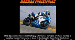 Desktop Screenshot of madmanengineering.com